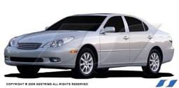 Lexus ES SES Trim Pillar Post - 304 Mirror Shine Stainless Steel - 6PC - P105