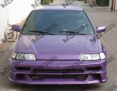 Honda Civic 2DR & Hatchback VIS Racing Xtreme Front Bumper - Polyurethane - 92HDCVC2DEX-001P