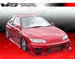 Honda Civic 2DR & HB VIS Racing Ballistix-2 Front Bumper - 92HDCVC2DBX2-001