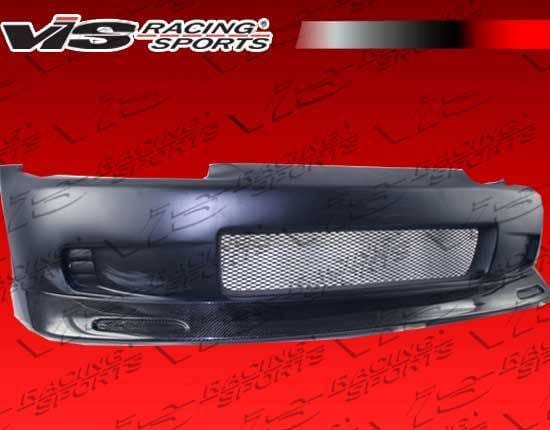 Honda Civic 2DR & Hatchback VIS Racing Crow Front Bumper with Built In Carbon Lip - 92HDCVC2DCRO-001CC