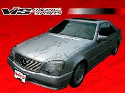 Mercedes-Benz S Class VIS Racing Euro Tech Front Bumper - 92MEW1402DET-001