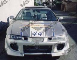 Honda Prelude VIS Racing Battle Z Front Bumper - Polyurethane - 92HDPRE2DBZ-001P