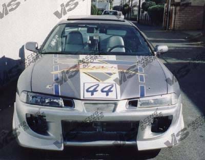 Honda Prelude VIS Racing Battle Z Front Bumper - Polyurethane - 92HDPRE2DBZ-001P
