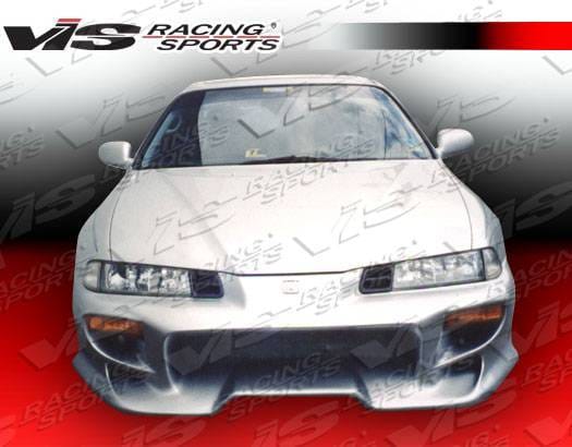 Honda Prelude VIS Racing Invader-4 Front Bumper - 92HDPRE2DINV4-001