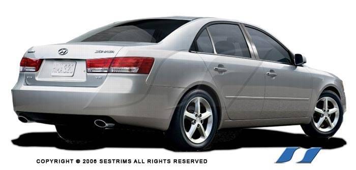 Hyundai Sonata SES Trim Pillar Post - 304 Mirror Shine Stainless Steel - 6PC - P160