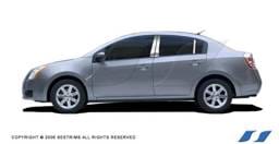 Nissan Sentra SES Trim Pillar Post - 304 Mirror Shine Stainless Steel - 6PC - P163