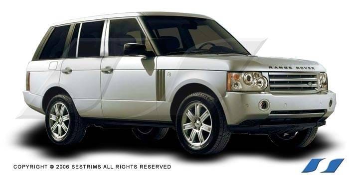 Land Rover Range Rover SES Trim Pillar Post - 304 Mirror Shine Stainless Steel - 6PC - P164