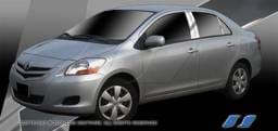 Toyota Yaris SES Trim Pillar Post - 304 Mirror Shine Stainless Steel - 6PC - P173