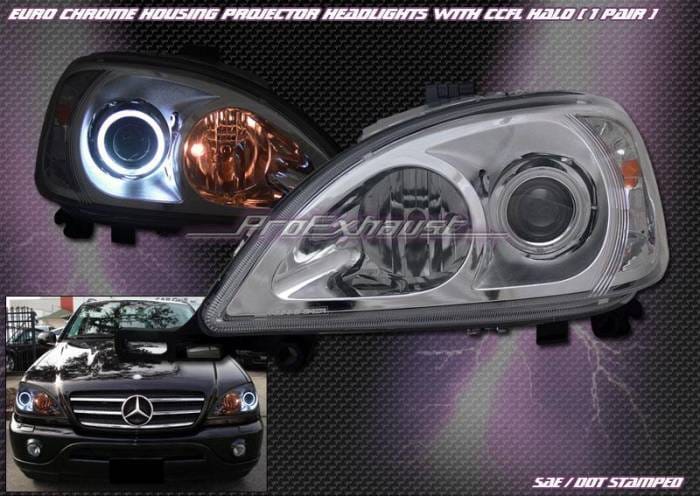 Chrome Headlights Halo CCFL