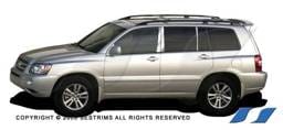 Toyota Highlander SES Trim Pillar Post - 304 Mirror Shine Stainless Steel - 6PC - P175