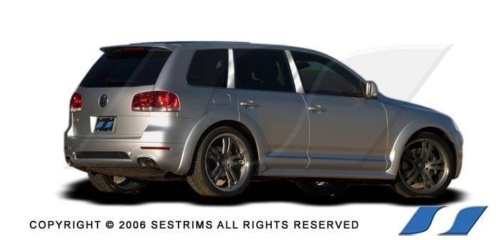 Volkswagen Touareg SES Trim Pillar Post - 304 Mirror Shine Stainless Steel - 6PC - P187