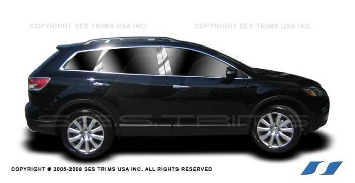 Mazda CX-9 SES Trim Pillar Post - 304 Mirror Shine Stainless Steel - 8PC - P200