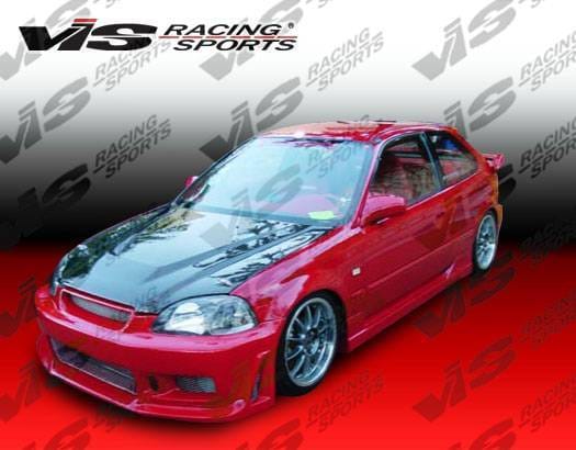 Honda Accord 2DR & 4DR VIS Racing Tracer-2 Front Bumper - 94HDACC2DTRA2-001