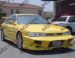 Honda Accord 2DR & 4DR VIS Racing Invader 1 Front Bumper - 94HDACC2DV6INV-001