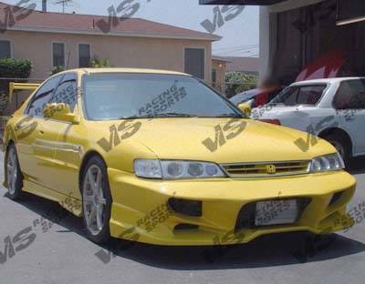 Honda Accord 2DR & 4DR VIS Racing Invader 1 Front Bumper - 94HDACC2DV6INV-001