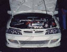 Honda Accord 2DR & 4DR VIS Racing Fuzion Front Bumper - 94HDACC2DFUZ-001