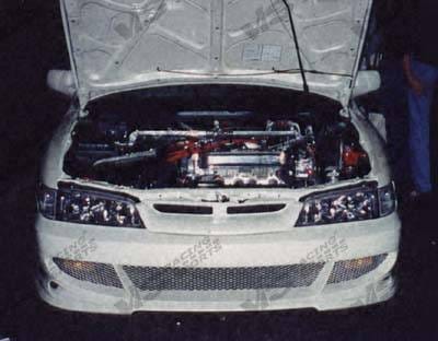 Honda Accord 2DR & 4DR VIS Racing Fuzion Front Bumper - 94HDACC2DFUZ-001