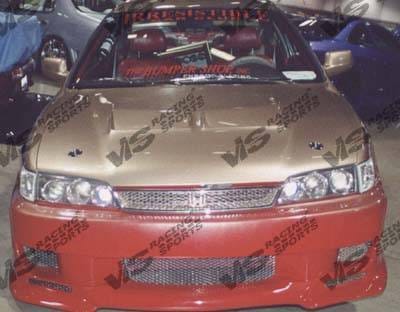 Honda Accord 2DR VIS Racing Strada F2 Front Bumper - 94HDACC2DSF2-001