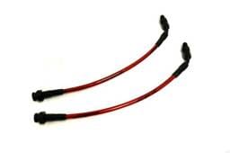 Nissan 240SX Agency Power Steel Braided Brake Lines - Rear - AP-240-410