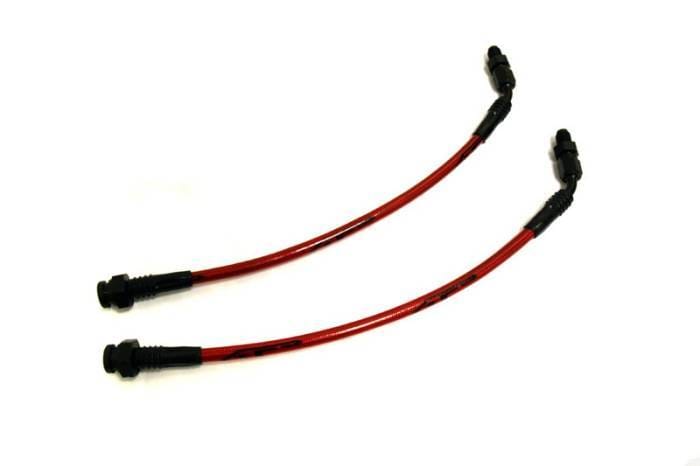 Nissan 240SX Agency Power Steel Braided Brake Lines - Rear - AP-240-410