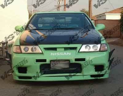Nissan 200SX VIS Racing Omega Front Bumper - 95NS2002DOMA-001