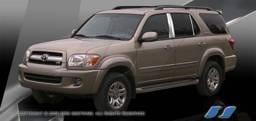 Toyota Sequoia SES Trim Pillar Post - 304 Mirror Shine Stainless Steel - 6PC - P237