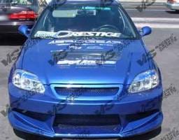 Honda Civic VIS Racing Battle Front Bumper - 96HDCVC2DBT-001