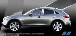 Infiniti FX35 SES Trim Pillar Post - 304 Mirror Shine Stainless Steel - 6PC - P239