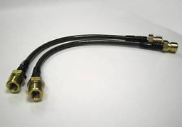 Porsche 911 Agency Power Steel Braided Brake Lines - Front - AP-993-405