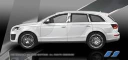 Audi Q7 SES Trim Pillar Post - 304 Mirror Shine Stainless Steel - 8PC - P241