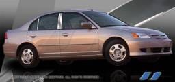 Honda Civic SES Trim Pillar Post - 304 Mirror Shine Stainless Steel - 6PC - P232