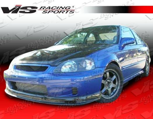 Honda Civic VIS Racing Type-S Carbon Fiber Lip - 96HDCVC2DSPN-011C