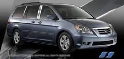Honda Odyssey SES Trim Pillar Post - 304 Mirror Shine Stainless Steel - 6PC - P247