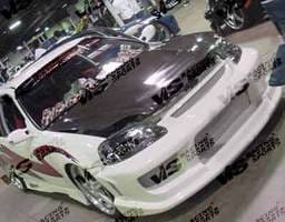 Honda Civic VIS Racing Striker Front Bumper - 96HDCVC2DSTR-001