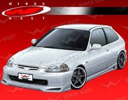 Honda Civic VIS Racing JPC B Front Lip - Polyurethane - 96HDCVC2DJPCB-011P