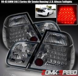 LED Smoked Altezza Taillights - Chrome