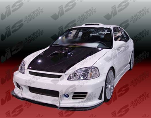 Honda Civic VIS Racing TSC-3 Front Bumper - 96HDCVC2DTSC3-001