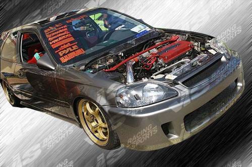 Honda Civic VIS Racing Walker Front Bumper - 96HDCVC2DWAL-001