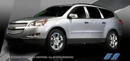 Chevrolet Traverse SES Trim Pillar Post - 304 Mirror Shine Stainless Steel - 6PC - P255