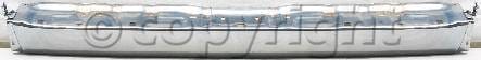 REAR BUMPER CHROME