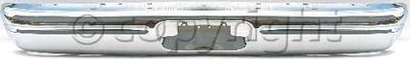 REAR BUMPER CHROME