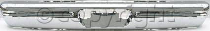 REAR BUMPER CHROME