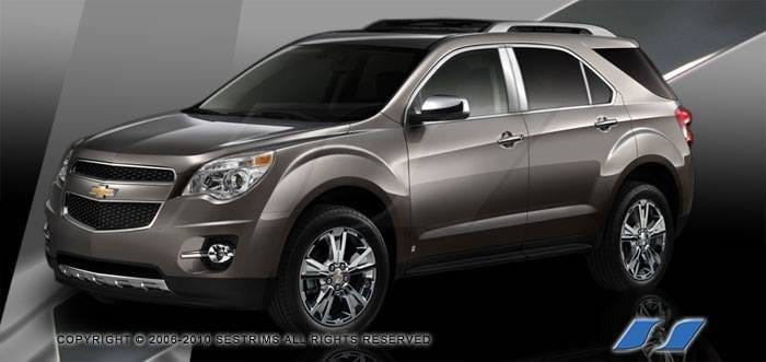 Chevrolet Equinox SES Trim Pillar Post - 304 Mirror Shine Stainless Steel - 6PC - P268