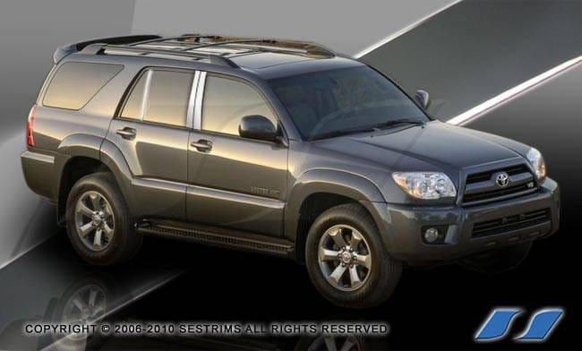 Toyota 4Runner SES Trim Pillar Post - 304 Mirror Shine Stainless Steel - 4PC - P269