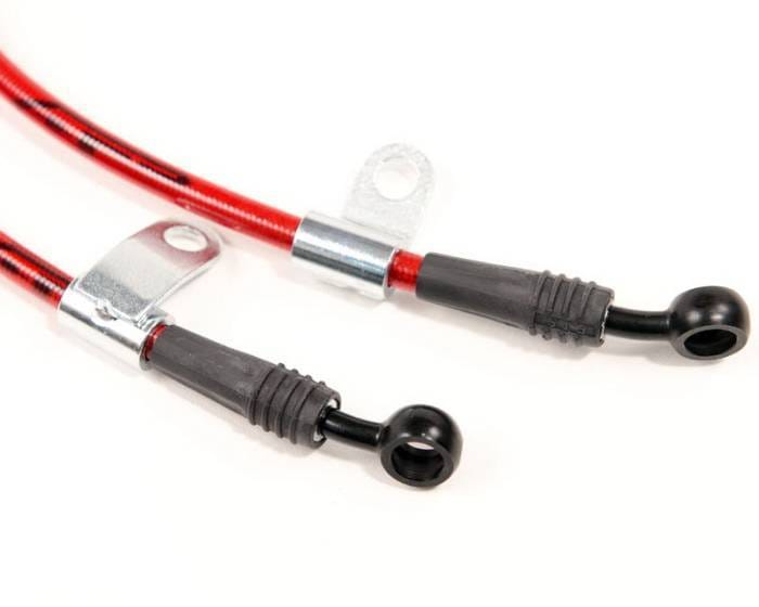 Hyundai Genesis Agency Power Steel Braided Brake Lines - Front - AP-BK-405 thumbnail 3