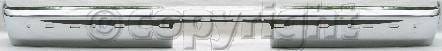 REAR BUMPER CHROME