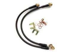 Chevrolet Corvette Agency Power Steel Braided Brake Lines - Front - AP-C6-405