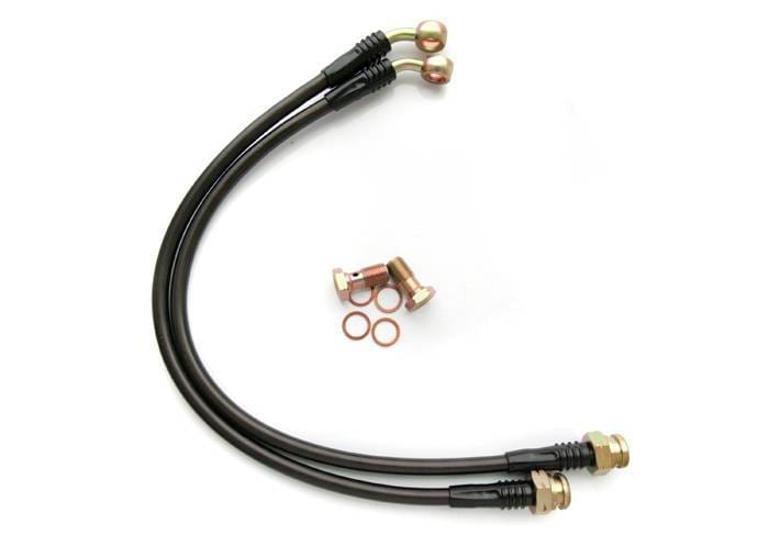 Chevrolet Corvette Agency Power Steel Braided Brake Lines - Rear - AP-C6-410