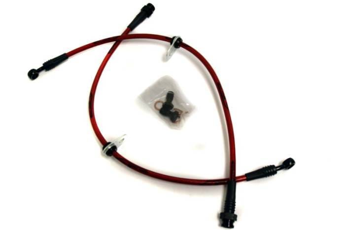 Chevrolet Camaro Agency Power Steel Braided Brake Lines - Front - AP-CA10-405 thumbnail 2