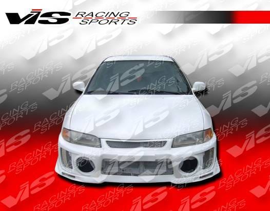 Mitsubishi Mirage 4DR VIS Racing Evolution-5 Front Bumper - 97MTMIR4DEVO5-001